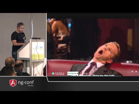 Avi Haiat - Isomorphic Hybrid Mobile Dev with Loopback.io (English) - ngconf-il 2015