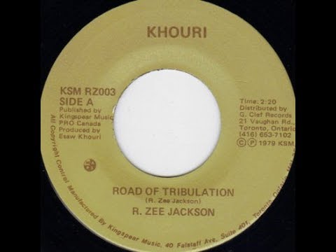 R. Zee Jackson - Road Of Tribulation ++