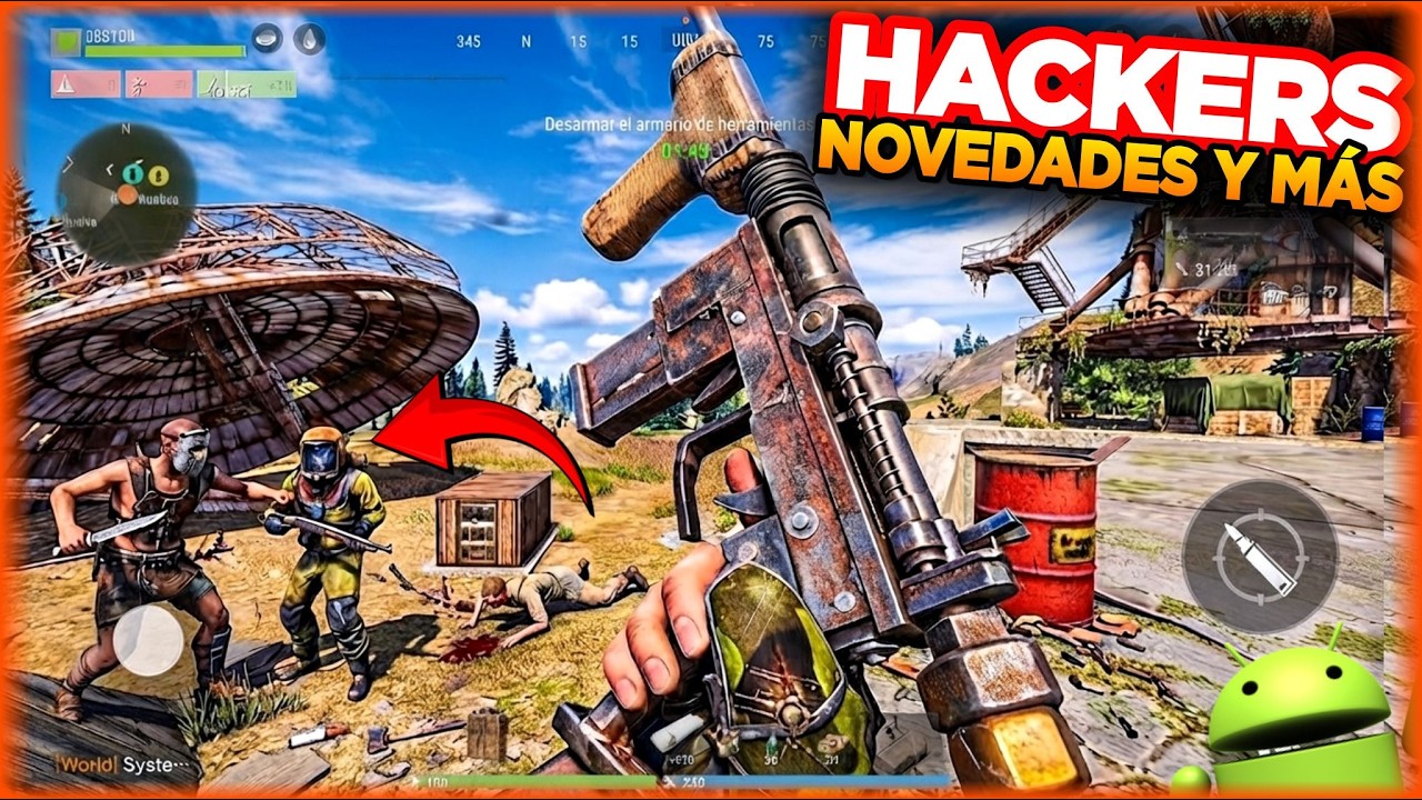 ¿EMPEORÓ? Rendimiento y HACKERS en Rust Mobile Gameplay con Graficos Ultra (Beta 2 Global)