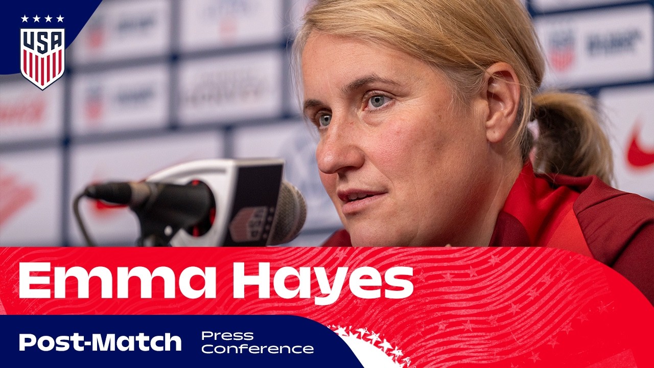 Emma Hayes Post-Match Press Conference | USWNT vs Japan | 4/14/26