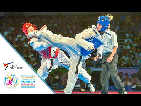 2013 WTC Puebla SF M 54kg  H MOSTEAN LORON IRI VS G ALVES BRA
