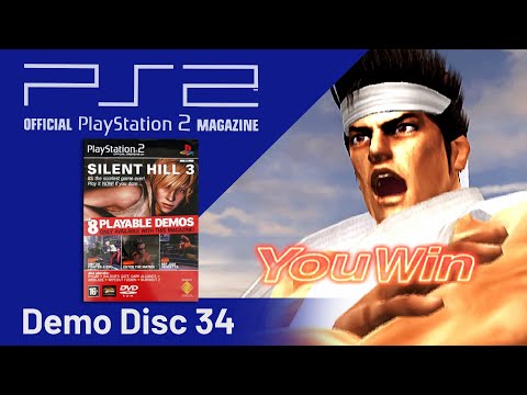 PS2 Demo Disc 34 Longplay HD (All Playable Demos, Videos and Extras)