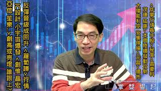 【掌聲響起】#賴昇楷 1112 - 「IC設計」小宇宙爆發《創惟、晶宏、亞信、笙泉…》&作夢行情犇牛股《茂達、紘康…》創高或亮燈，誰將跟上? 太陽能有利空，《安集》停損、《元晶》續抱 (圖)