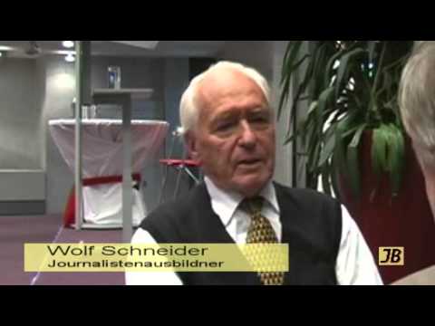 Abschied als Journalistenlehrer - Wolf Schneider im Interview