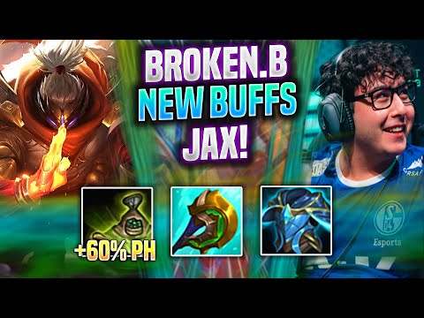 BROKEN BLADE IS A BEAST WITH JAX NEW BUFFS! - G2 Broken Blade Plays Jax Top vs Garen! | Season 2022