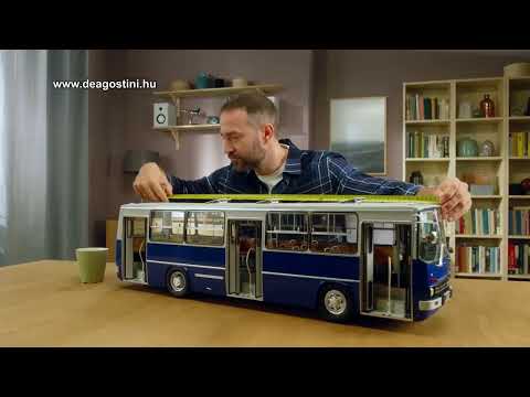 Model kultowego autobusu Ikarus 260 w skali 1 12 do zbudowania dzięki kolekcji DeAgostini
