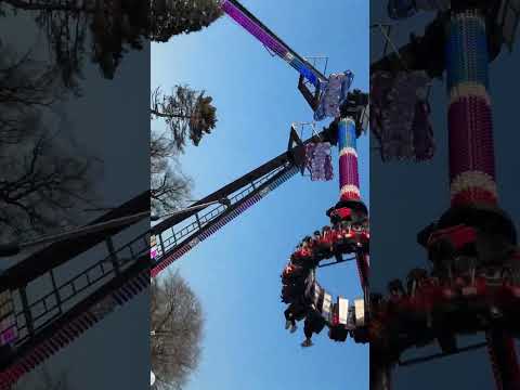 Summer funfair in West park in ÚK