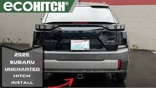 How to Install an EcoHitch Trailer Hitch on a 2026 Subaru Uncharted