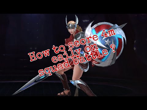 How to Score 4M in Squad Battle || Sharon Roggers || Marvel Future Fight