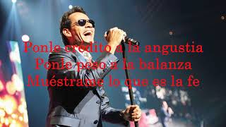 Marc Anthony - Hasta Que Vuelvas Conmigo (Letra)