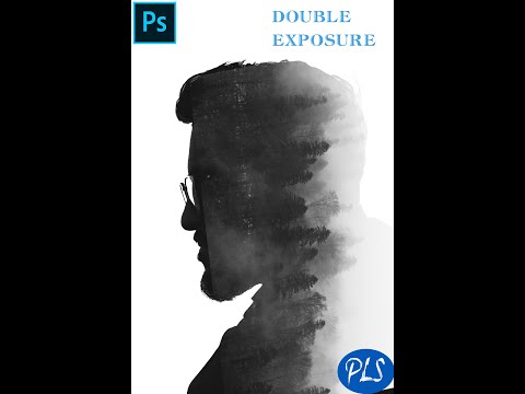DOUBLE EXPOSURE  PHOTOSHOP  IN 2 MINUTES || PHOTOSHOP LEARNING SCREEN ||