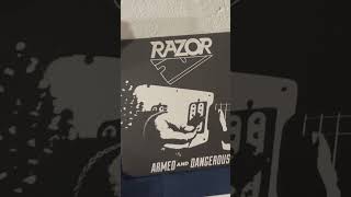 RAZOR - ARMED AND DANGEROUS VINYL RIP