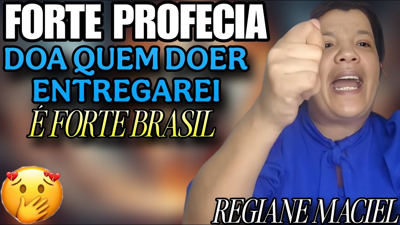 REGIANE MACIEL - CAFÉ COM JESUS - MANHÃ PROFÉTICA - FORTE PROFECIA