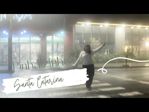 PINHALZINHO SANTA CATARINA/ LINDA ATÉ SOB NEVOEIRO 🌌🌫️