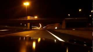 Midnight Cadillac Cruisin' thru Belgium