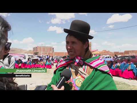 Construcción del mejoramiento de la carretera Viacha-Jalsuri sector comunidad Charahuayto