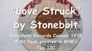 Love Struck - Stonebolt (Parachute Records Canada) 1978