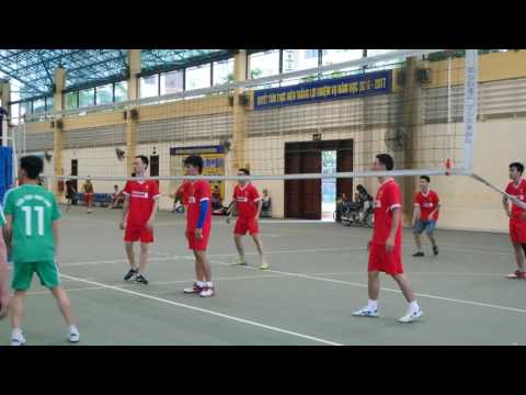 Giải bóng chuyền cbvc-hssv năm 2017