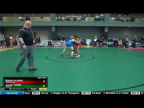Junior 145 Isaiah Galindo Washington Vs Shane Teigen Oregon