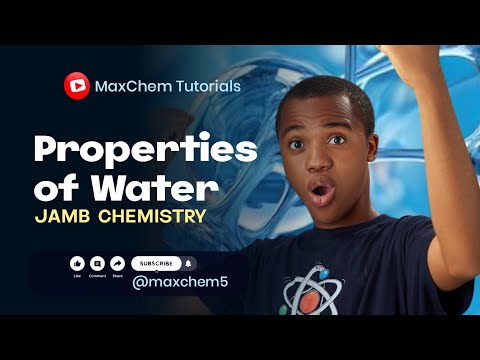 Water And Water Hardness ( JAMB CHEMISTRY )