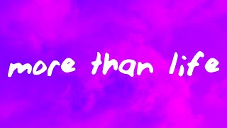 Cover art for more than life
