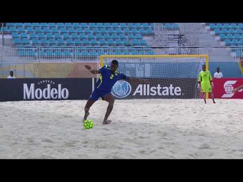 Concacaf Beach Soccer Championship 2017: Guadeloupe vs Barbados Highlights
