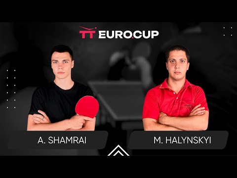 12:00 Andrii Shamrai - Mykola Halynskyi 28.03.2024 TT Euro.Cup Ukraine Elite. TABLE 4