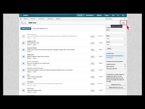CS-Cart AB:addons Installation