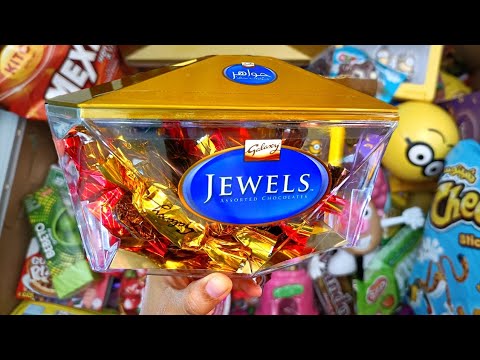 Galaxy Jewels Unboxing, Very Yummy Candy with Fanta Flyer, ASMR, Yummy Chocolate Video
