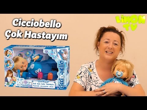 Cicciobello Cok Hastayim Oyuncak Bebek