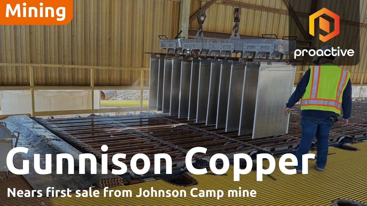 Gunnison Copper nears first copper sales as SX-EW plant comes online at Johnson Camp Mine