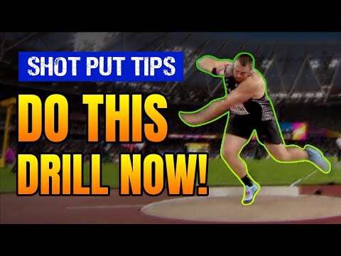 PUSH PULL DRILL TO GET FROM BACK OF THE RING INTO THE POWER POSITION  | ROTATIONAL SHOT PUT