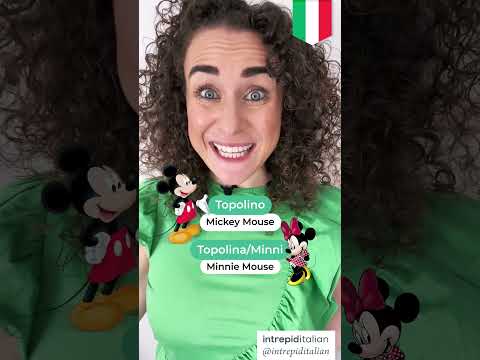 6 Disney Characters with DIFFERENT Names in Italian 🇮🇹🐭💫