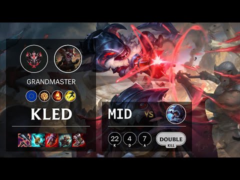 Kled Mid vs Talon - EUW Grandmaster Patch 11.5