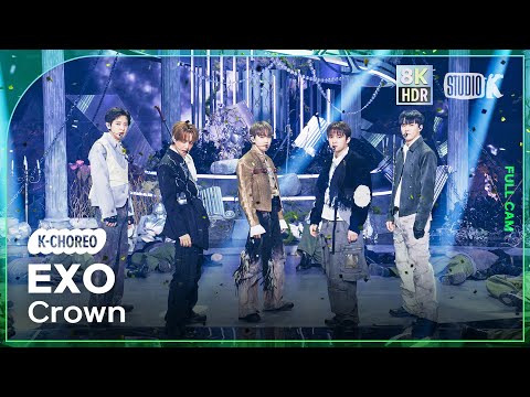[K-Choreo 8K HDR] 엑소 직캠 'Crown' (EXO Choreography) 🎧공간음향.Ver @MusicBank 260123