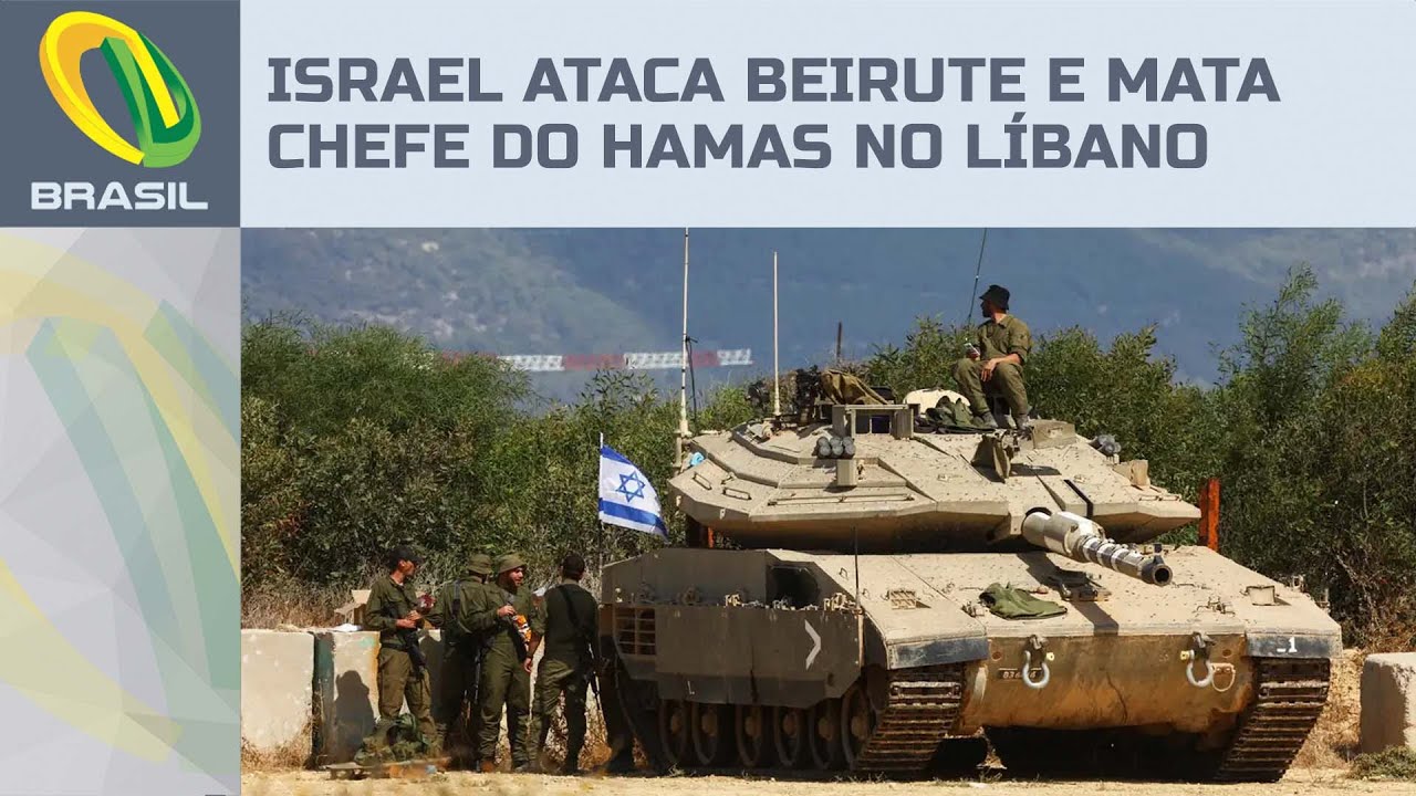 Israel ataca o centro de Beirute, capital do Líbano, pela 1ª vez e elimina líder de grupo extremista