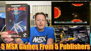 5 MSX Games From 5 Publishers (Chucky Egg, Xyzolog, Maxima, Exciting Jocky, Nemesis III)
