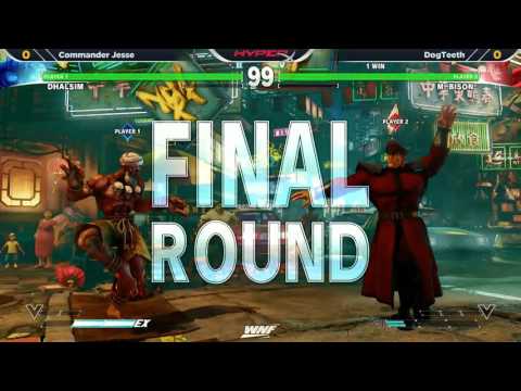 WNF 2.2 SFV - Commander Jesse (Dhalsim) vs DogTeeth (M. Bison)
