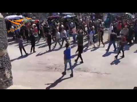 تشيع شهداء درعا أدهم الكراد ورفاقه