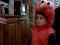 Wearing Big Elmo