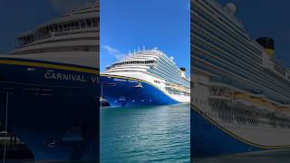 Carnival Venezia ready for departure in Port of San Juan, PR #Shorts