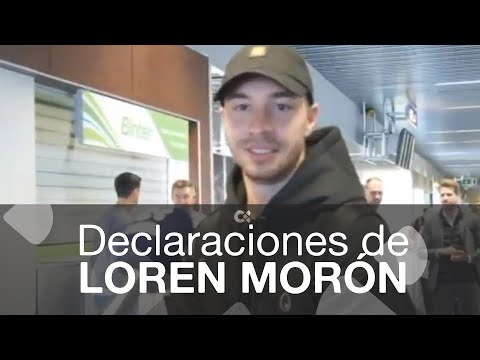 Primeras declaraciones de Loren Morón