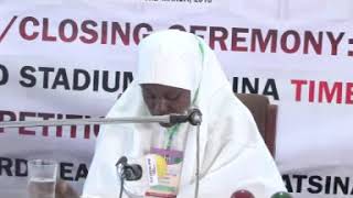 2018 Nigerian Musabaqah: Yobe State 60 Hizb & Tafseer. Frmale Participant 2018 Nigerian Musabaqah: Yobe State 60 Hizb & Tafseer. Frmale Participant