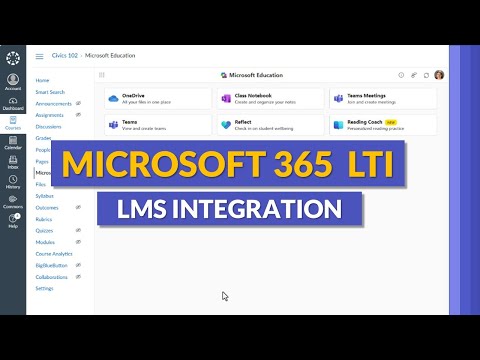 Microsoft 365 LTI: LMS Setup & Tips