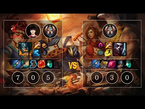 GRF Tarzan Olaf vs Ekko Jungle - KR Patch 10.12