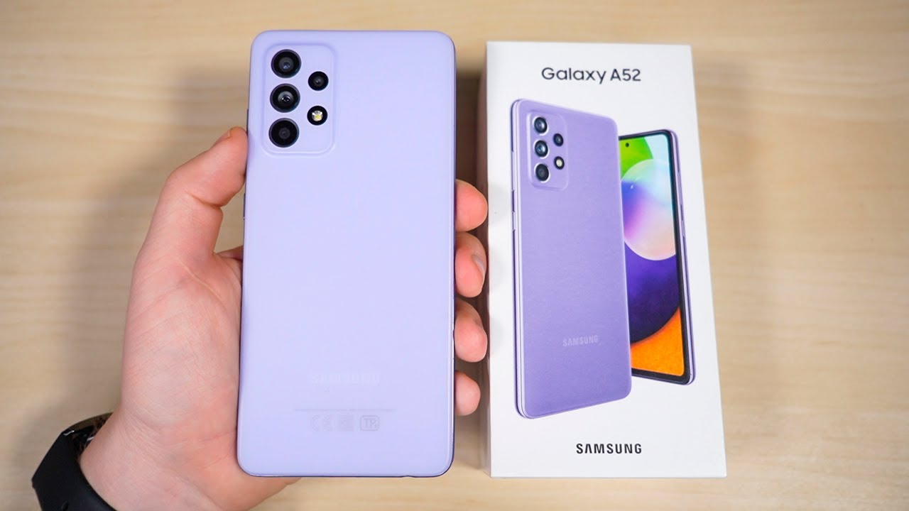Смартфон Samsung Galaxy A52 4/128Gb синий