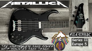 Video thumbnail for Metallica Unforgiven Live bass cover Alembic Series II Europa 5 Newsted style by Damaged TV