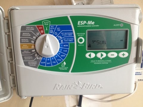 how to program ESP - Me (Rainbird) @RainBirdCorporation  #rainbird