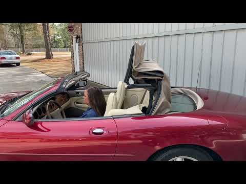 1997 Jaguar XK8 Convertible Top Operation