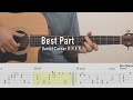 Best Part - Daniel Caesar ft H.E.R | Fingerstyle Guitar Cover | TAB Tutorial